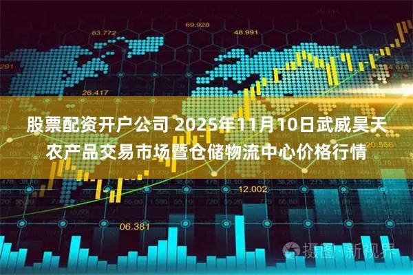 股票配资开户公司 2025年11月10日武威昊天农产品交易市场暨仓储物流中心价格行情